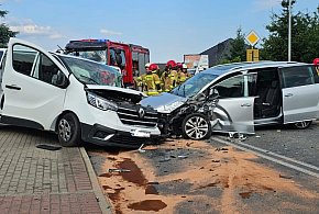 Wypadek z udziałem dziecka na trasie Pleszew - Dobrzyca. Lądowalo LPR