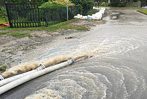 Nocna ulewa w powiecie pleszewskim dała się we znaki. Seria interwencji