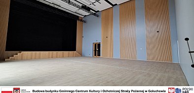 [Zdjęcia] Nowoczesna siedziba Centrum Kultury i OSP w Gołuchowie gotowa