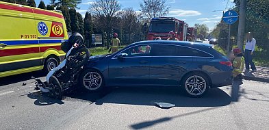 Groźny wypadek na skrzyżowaniu w Pleszewie. Ruch całkowicie zablokowany