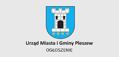 MiG Pleszew - ogł: wyłożenie do wglądu MPZP przy ul. Wschodniej i Polnej