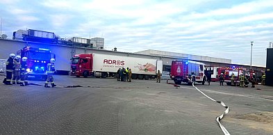 Straże pożarne w Adrosie w Dobrzycy ćwiczyły akcję ratunkową