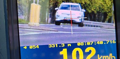 Młoda kobieta odmówiła przyjęcia mandatu po tym jak radar pokazał wynik