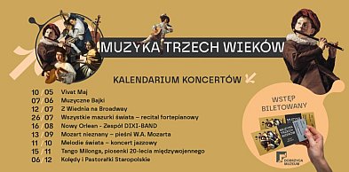 Muzyka Trzech Wieków w Dobrzycy. Znany jest program na kolejne miesiące