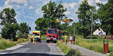 Wielkopolska: Ksiądz przygnieciony przez bryczkę. Stan poważny