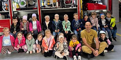 Strażacka przygoda najmłodszych. Przedszkolaki spełniły swoje marzenia