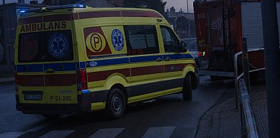 Wypadek na krajówce w Pleszewie. Jedna osoba w szpitalu