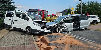 Wypadek z udziałem dziecka na trasie Pleszew - Dobrzyca. Lądowalo LPR
