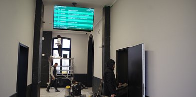 Dworzec PKP Pleszew w Kowalewie na finiszu. Piękne wnętrze  [zdjęcia]-15141