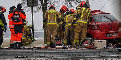 Tragedia o świcie. Utrudnienia na DK 11 potrwają wiele godzin