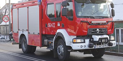 Interweniowały cztery zastępy straży pożarnej. Kolizja w Kościelnej Wsi