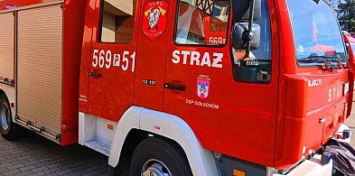 Pożar w pobliżu przepompowni ścieków. Sobota na sygnale