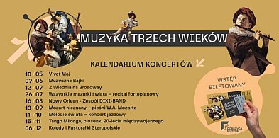 Muzyka Trzech Wieków w Dobrzycy. Znany jest program na kolejne miesiące
