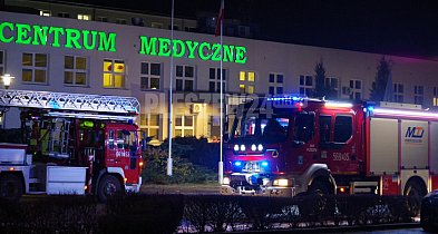 [Zdjęcia] Pożar w pleszewskim szpitalu. W akcji jednostki z miasta i okolic
