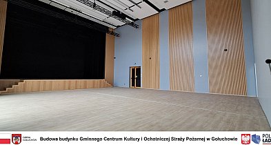 [Zdjęcia] Nowoczesna siedziba Centrum Kultury i OSP w Gołuchowie gotowa