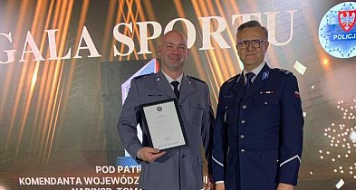 Siła, determinacja i mundur. Policjant z Pleszewa wśród najlepszych sportowców