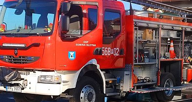 Pożar w Taczanowie Drugim. To był pracowity dzień dla strażaków