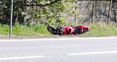 Region: młody motocyklista zginął na drodze krajowej nr 11
