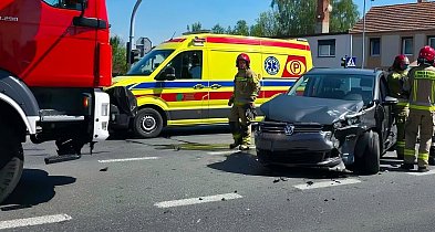 Prosto z kościoła pognali interweniować na krajówce. Alarm po mszy