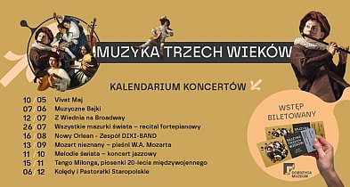 Muzyka Trzech Wieków w Dobrzycy. Znany jest program na kolejne miesiące
