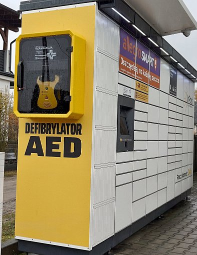 Defibrylator na paczkomacie InPost w powiecie!  Obecnie ma to niewielu-14351