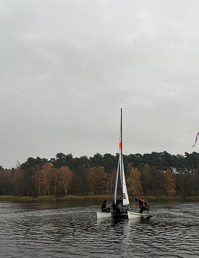 [Zdjęcia] Biało-czerwone żagle na Gołuchowskim Zalewie-14513