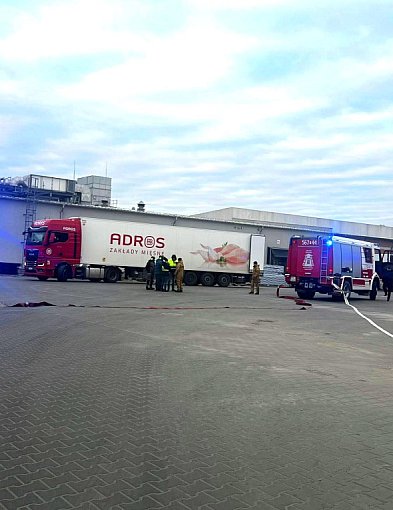 Straże pożarne w Adrosie w Dobrzycy ćwiczyły akcję ratunkową