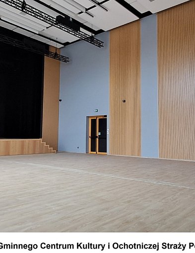 [Zdjęcia] Nowoczesna siedziba Centrum Kultury i OSP w Gołuchowie gotowa