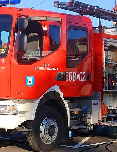 Pożar w Taczanowie Drugim. To był pracowity dzień dla strażaków