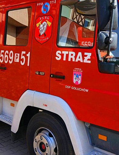 Pożar w pobliżu przepompowni ścieków. Sobota na sygnale