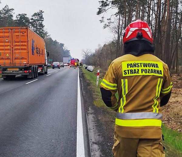 Region: wypadek na krajówce w kierunku Kępna
