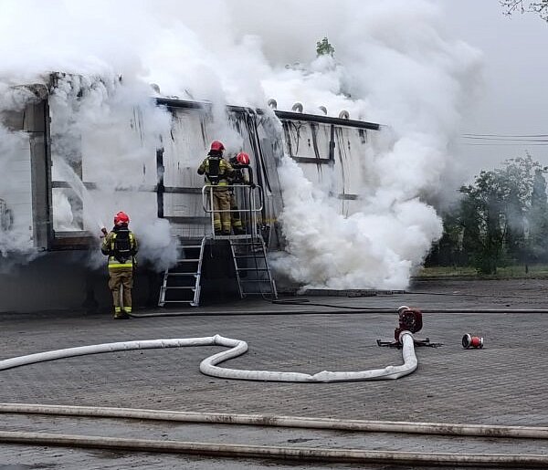 Gigantyczny i groźny pożar w regionie