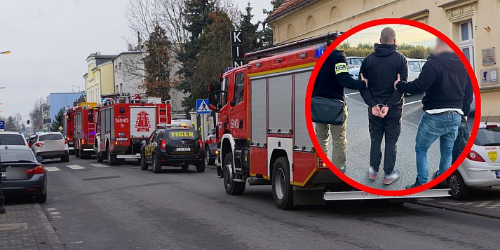 Zatrzymali autorów fałszywych alarmów, w tym w liceum Pleszewie. Możliwa obca agentura