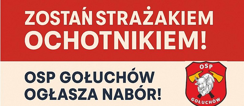 Nabór do OSP w Gołuchowie