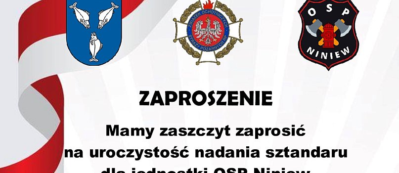 Uroczystość nadania sztandaru OSP w Niniewie-1798