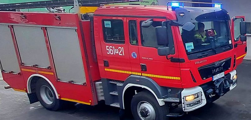 Akcja w Czarnuszce. Na miejscu kilka zastępów straży