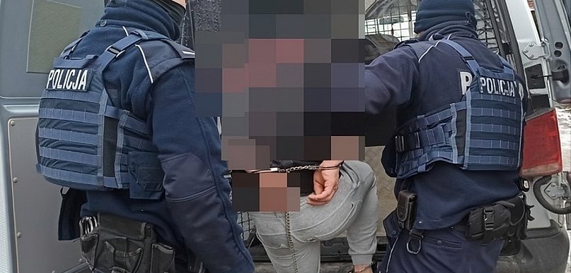 Policjanci z Gołuchowa zatrzymali poszukiwanego przestępcę