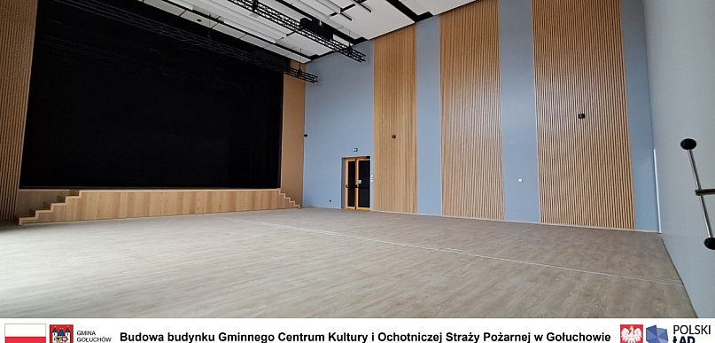 [Zdjęcia] Nowoczesna siedziba Centrum Kultury i OSP w Gołuchowie gotowa