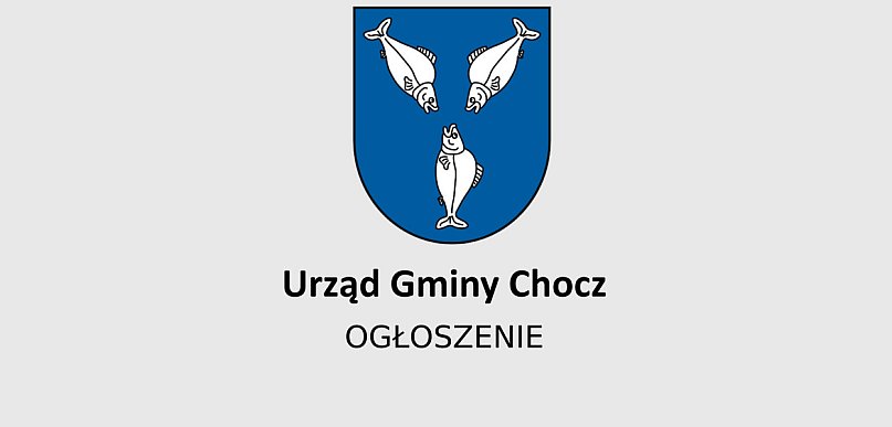 Gmina Chocz: ogłoszenie o wykazie