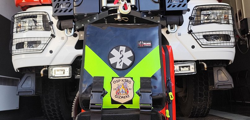 Nowoczesny plecak medyczny trafił do ratowników. To wsparcie dla bezpieczeństwa