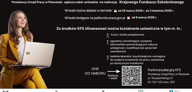Nabór wniosków o przyznanie środków KFS na finansowanie kosztów kształcenia