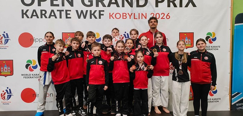 28 medali i świetny występ Pleszewskiego Klubu Karate w Kobylinie