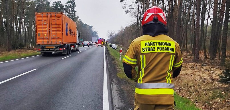 Region: wypadek na krajówce w kierunku Kępna i Wrocławia