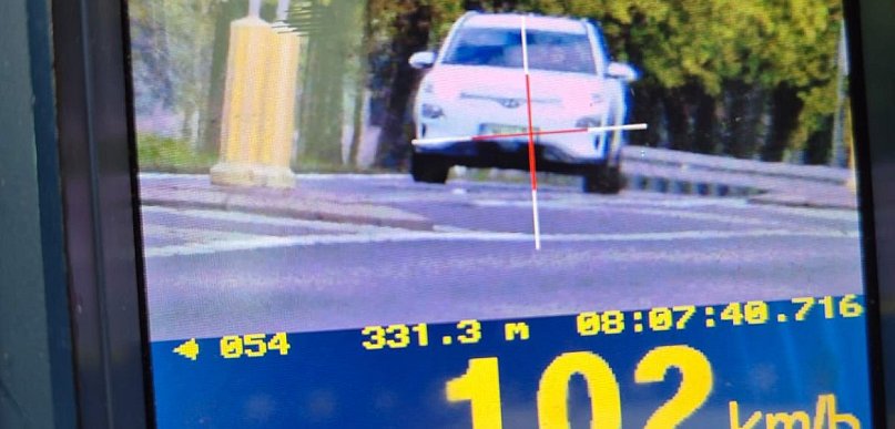 Młoda kobieta odmówiła przyjęcia mandatu po tym jak radar pokazał wynik