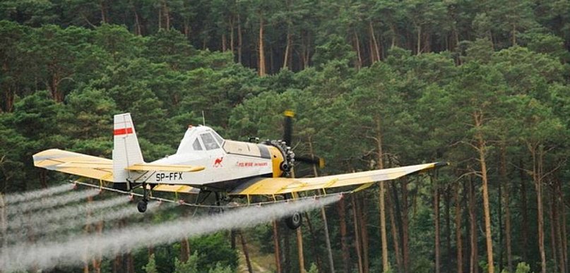 Lotnicze opryski w lasach. Ważny komunikat dla mieszkańców regionu