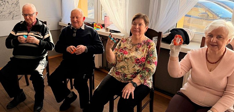 Seniorzy z Czermina na wysokich obrotach. Aktywność równa się szczęście
