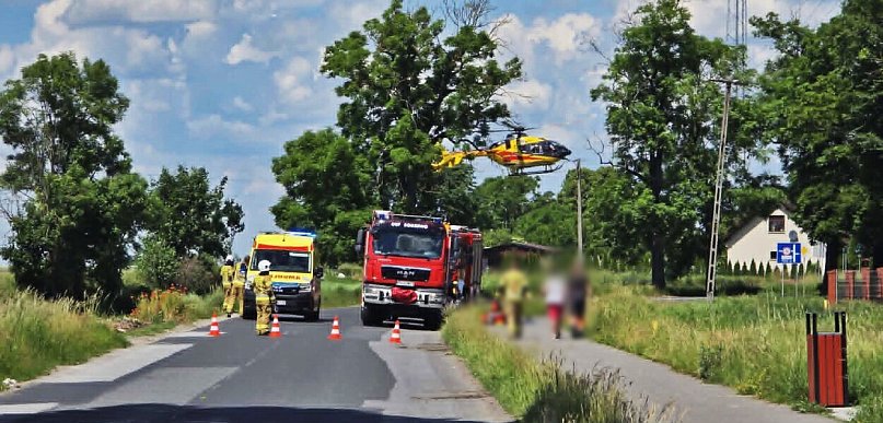 Wielkopolska: Ksiądz przygnieciony przez bryczkę. Stan poważny