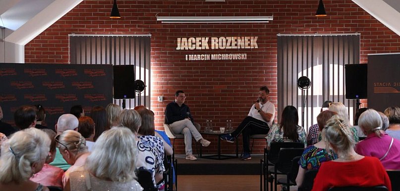 Nie tylko o aktorstwie. Jacek Rozenek w Pleszewie szczerze opowiedział o walce