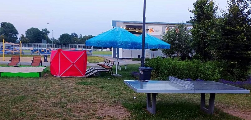 Tragedia na stadionie w Pleszewie. Potwierdzono zgon mężczyzny