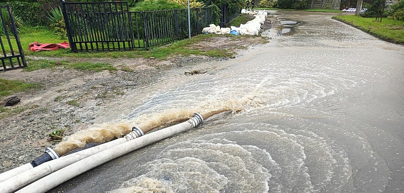 Nocna ulewa w powiecie pleszewskim dała się we znaki. Seria interwencji